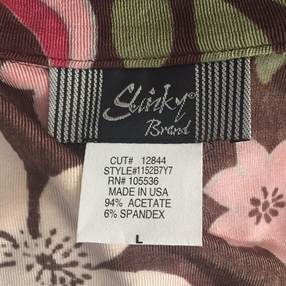 Slinky Brand jacket size Large cute print - Picture 4 of 4
